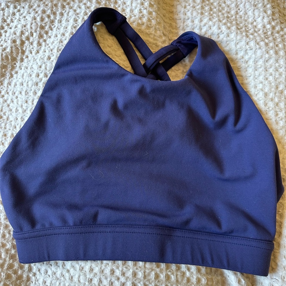 Blue Sports Bra